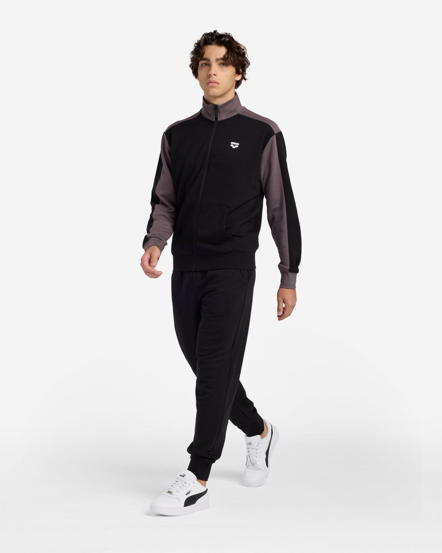 Tuta ARENA ATHLETIC ESSENTIAL M - Nero - 7 | Cisalfa Sport